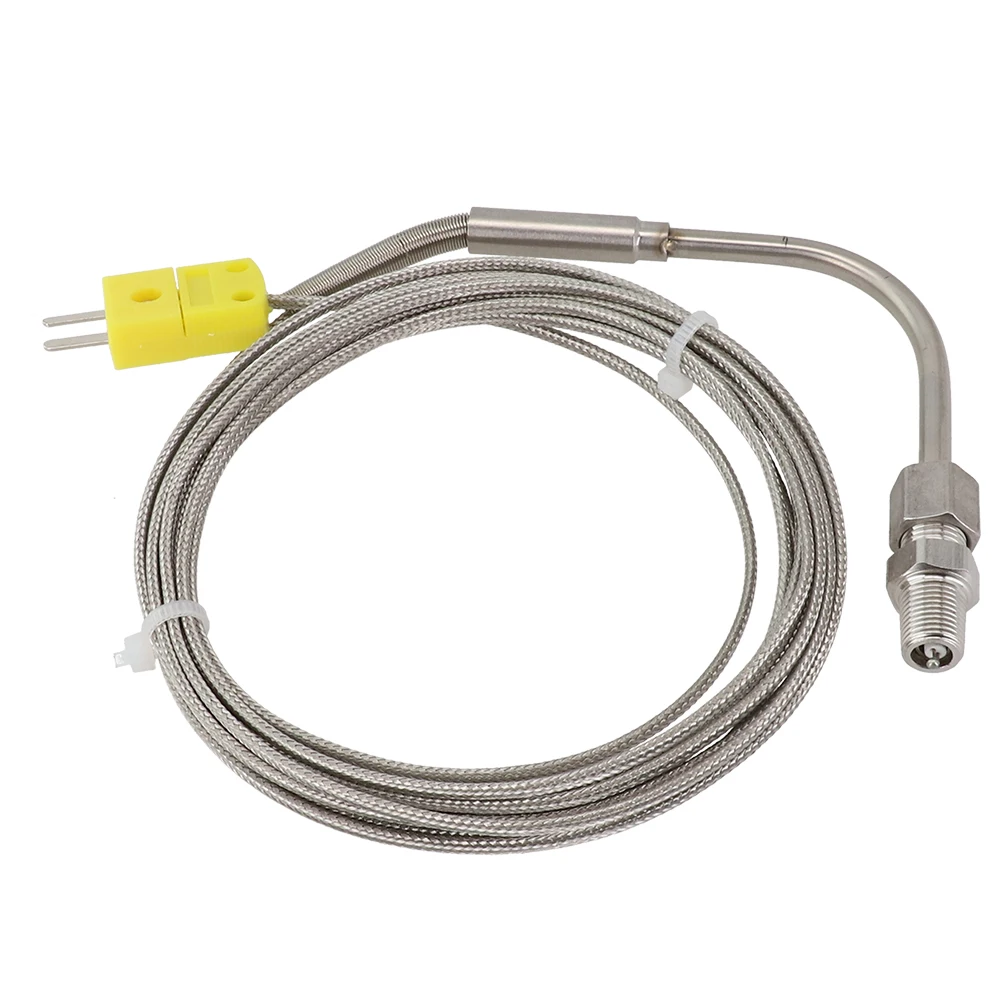 for egt Probe Sensor K Type Thermocouple 1250°C Adjustable Connector for egt for exhaust K Type Pressure Lock Probe Sensors