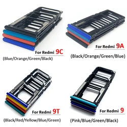 NEW OEM Tested Replacement SIM Card Tray Chip drawer Slot Holder Replacement Part + Pin For Xiaomi Redmi 9A 9C 9T 9