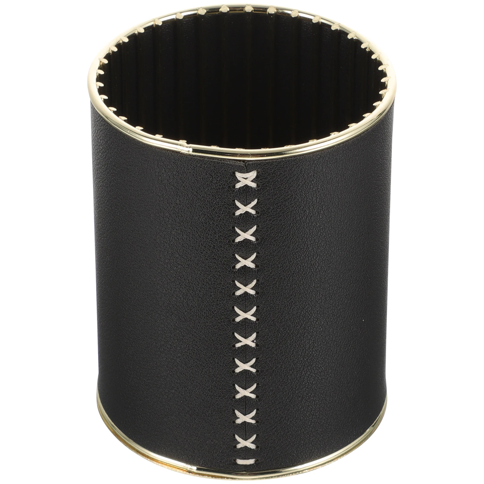 

Pen Holder For Desk Pencil Cups Storage Organizer Desktop Container Smooth Surface Non-Deform Retro Design