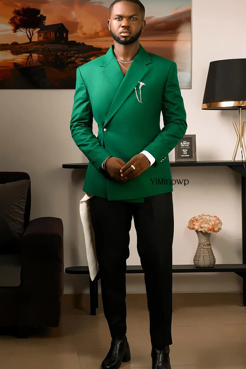 Jas Pengantin Pria 2026, Tuxedo Formal untuk Pesta Prom, Kerah Runcing, Jas Pria, Pakaian Baru, Kostum Tuxedo Pria