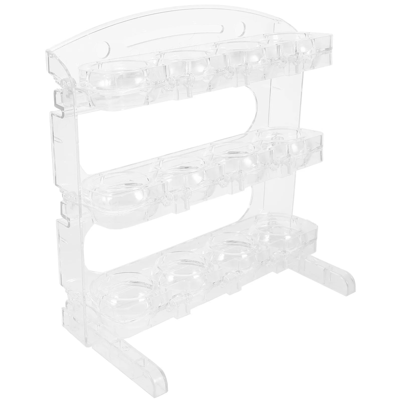 

Sturdy Transparent Box Refrigerator Tray Egg Holder Stackable Egg Storage Case Plastic Organizer Container Carton Holder For
