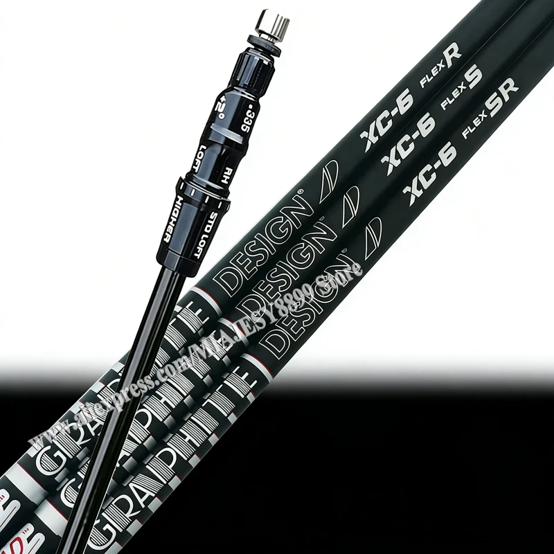 Golf Shaft Men XC-6 Graphite Shaft Golf Wood Shaft Series Free Assembly Sleeve Driver Shaft R/S Flex Golf Accessories