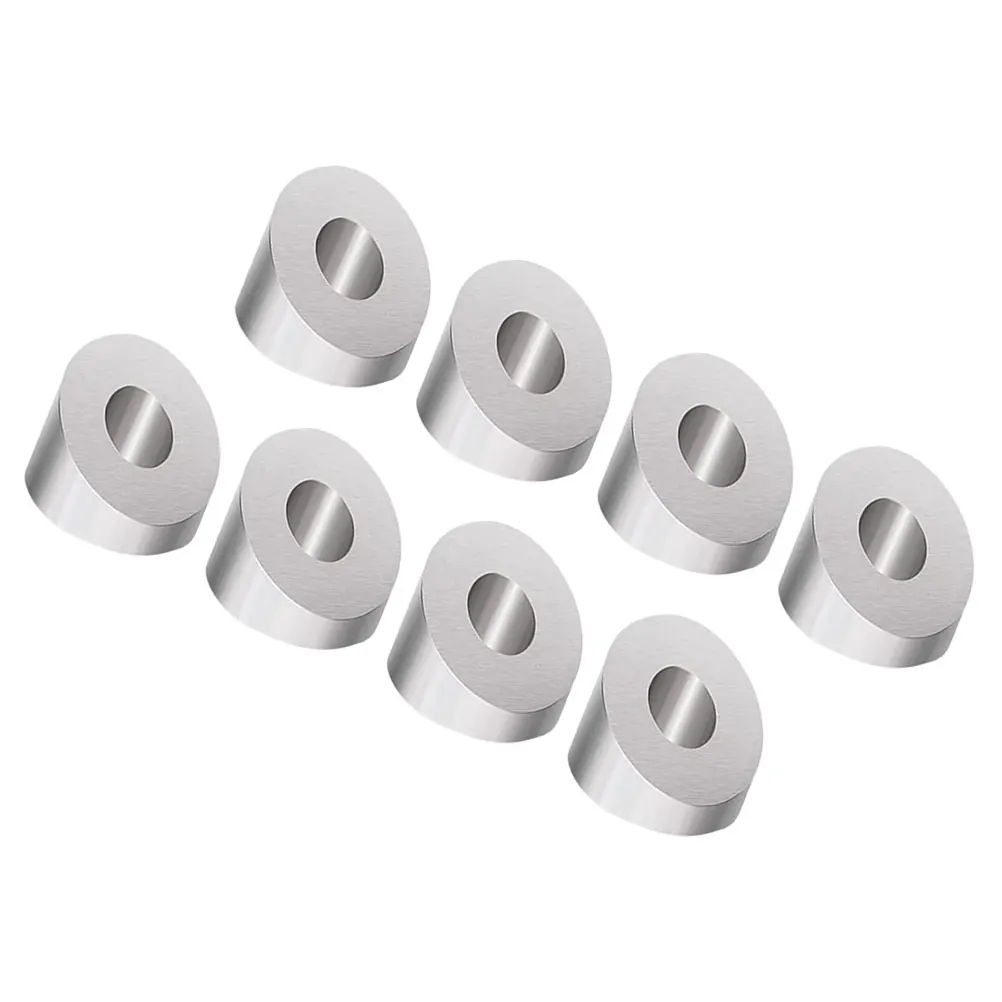 

8pcs Washers Stair Guardrail Accessories Stainless Steel Angle Washers Cable Railing Hardware Beveled Deck Spacers