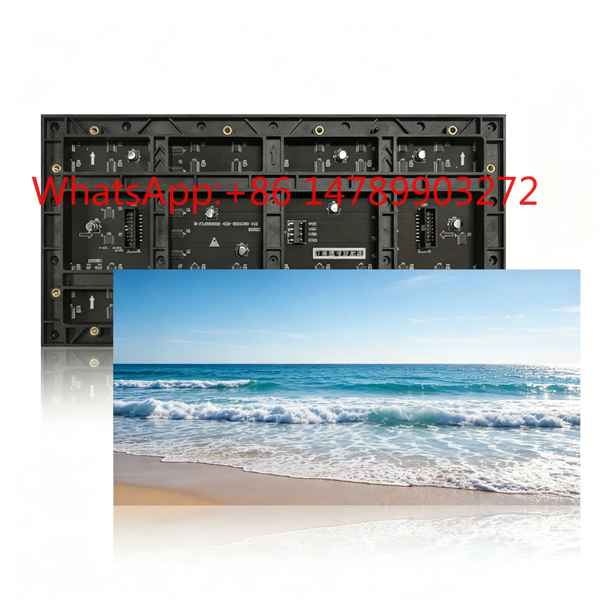 P3 P4 Flexible LED Display Module GOB Soft Panel Mall Curved Advertising Screen
