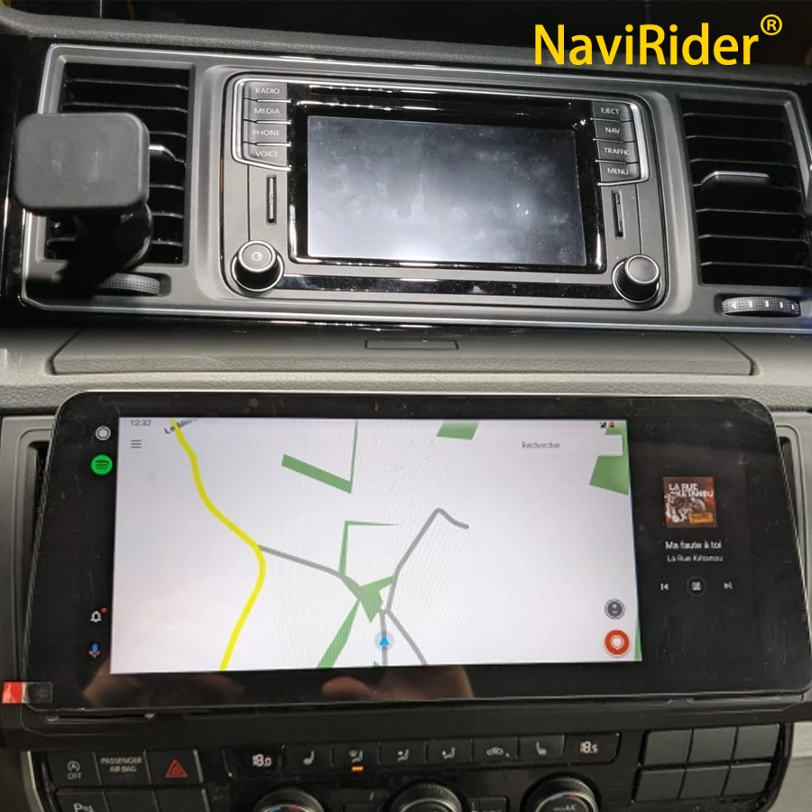 12.3inch AUTO Qled Screen For VW Multivan T6 2016 GPS Android 14 2Din Car Multimedia Video Player Carplay Head Unit Radio Stereo