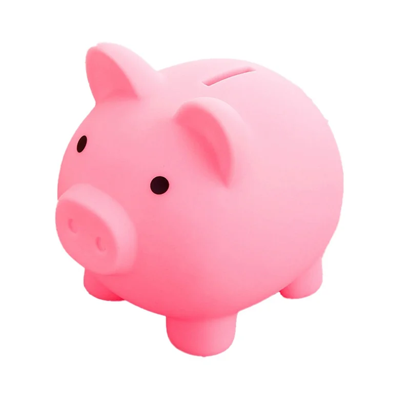 BAAG-Piggy Bank, banque d'argent incassable, banque de pièces pour garçons et filles, mes premiers cadeaux pour anniversaire, noël, réception-cadeau pour bébé-D Dur