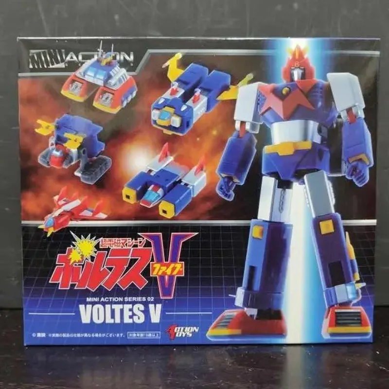ロボット MINI ACTION SERIES VOLTES V & DAIMOS Action Toys Mini Action Series Voltes V. Rurun. Available Now Mini