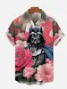 Printed Hawaiian Short Sleeve Shirt