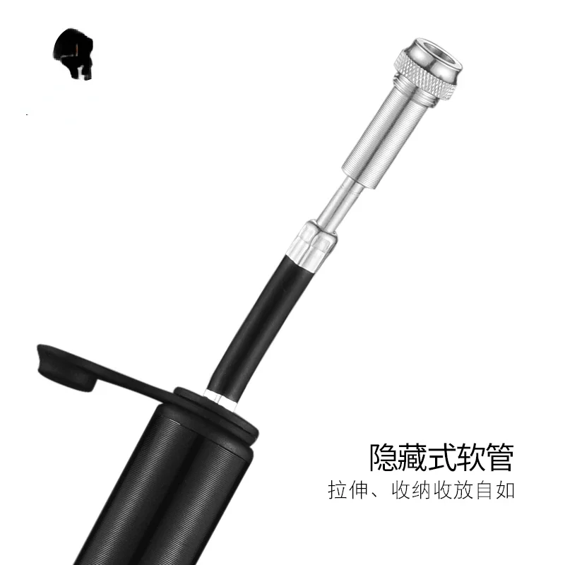 Brother Bicycle Tire Pump Portable Mini High Pressure 160psi American French Valve Mountain Highway Vehicle Accessories