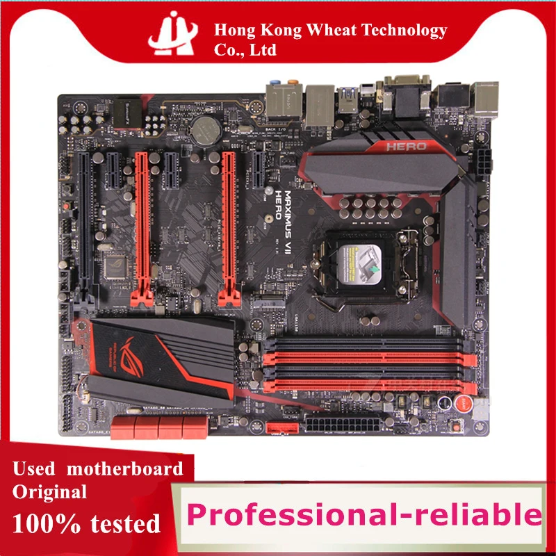 For Intel Z97 MAXIMUS VII HERO M7H motherboard Used original LGA 1150 LGA1150 DDR3 32GB USB2.0 USB3.0 SATA3 Desktop Mainboard