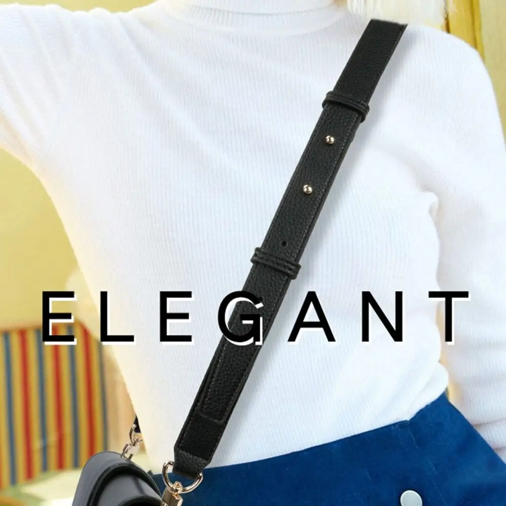 1pc Genuine Leather Handbag Strap Shoulder Crossbody Bag Strap Modifications Wide Shoulder Strap Replacement Strap image 3