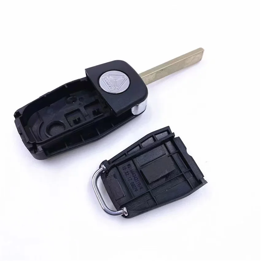 WG1664342119 Folding Remote Control Key Used For CNHTC SINOTRUK HOWO T7H Door Ignition Starting Key Blank Shell Original Parts