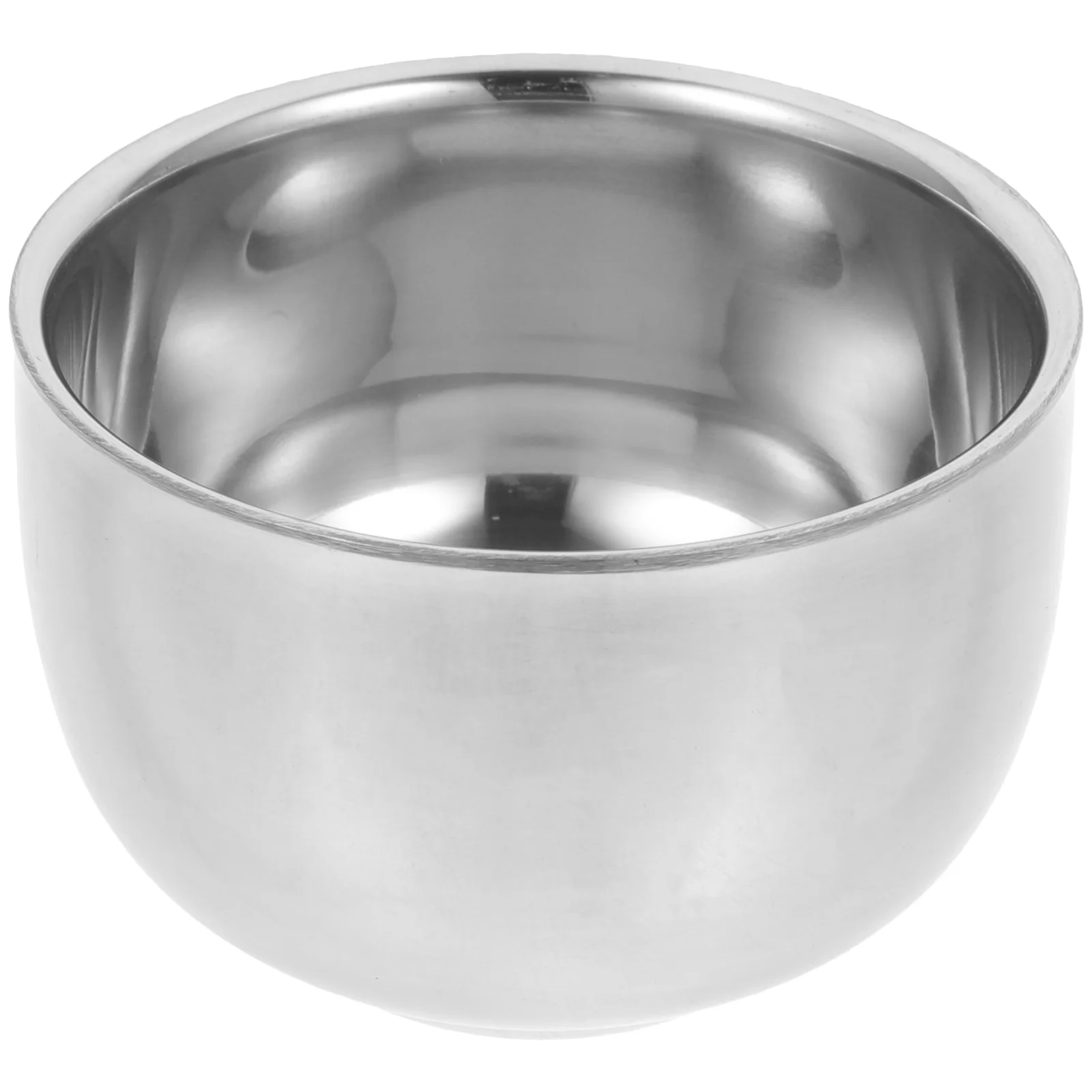 

Stainless Steel Shaving Bowl Reusable Aluminum Mug for Men Shaving Soap Cream Portable Large Capacity Safe Smooth