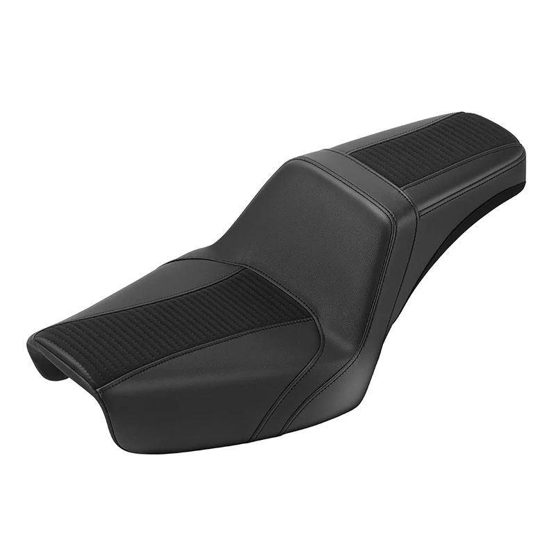 Motorcycle Rider Driver Passenger Seat For Harley Dyna Low Rider Super Glide FXD 1996-2003