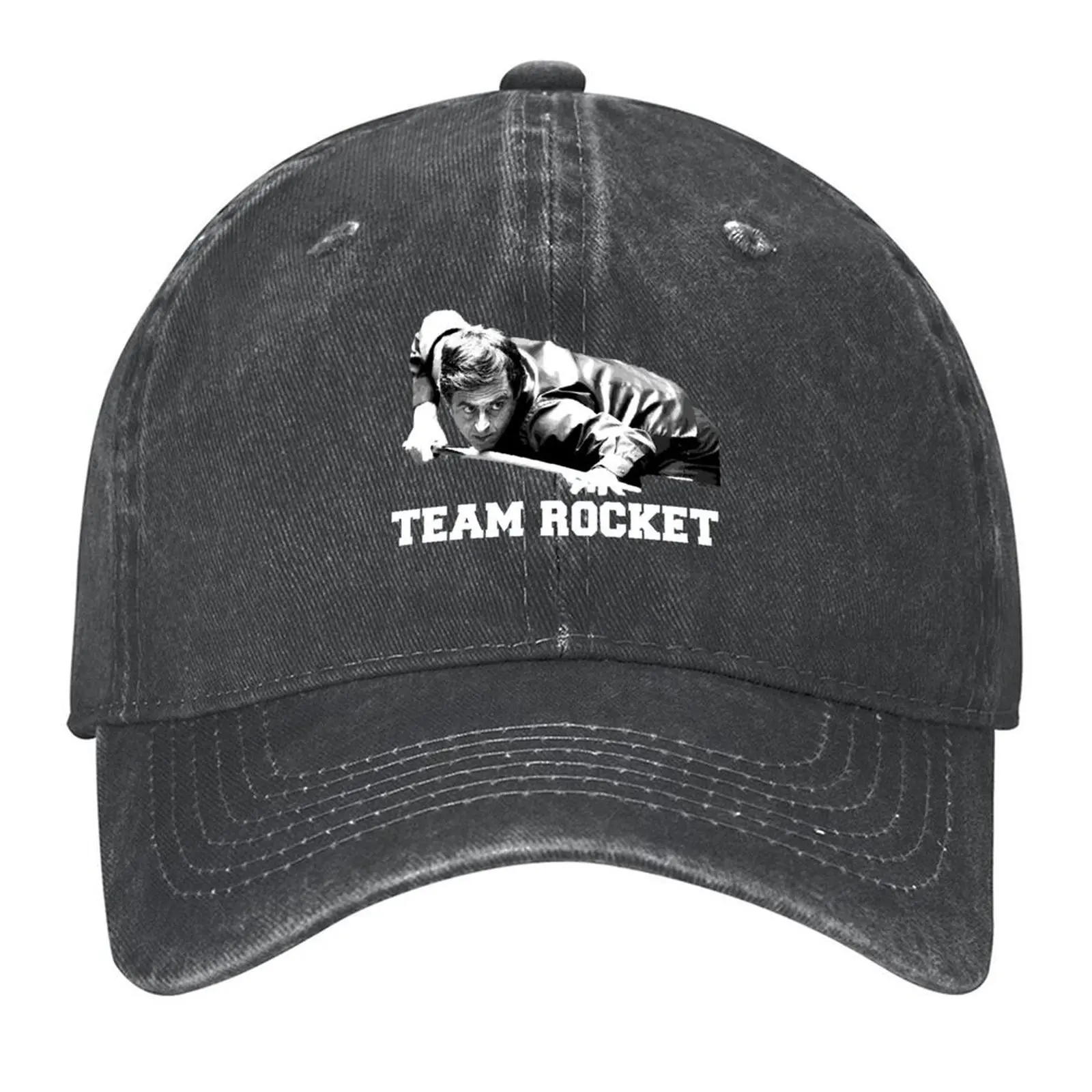 

Snooker - Team Rocket (Ronnie O'Sullivan Fans) Baseball Cap custom caps New In Hat Hood cute Women Hats Men's
