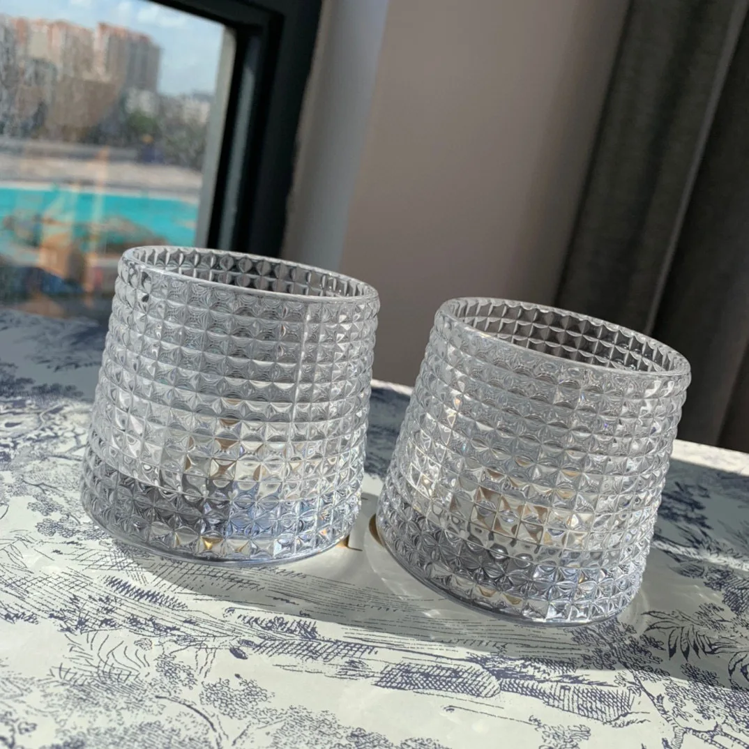 6pcs crystal cup gift box shot glass wine glass set Vodka whisky glass european wine crystal glass cup gift set