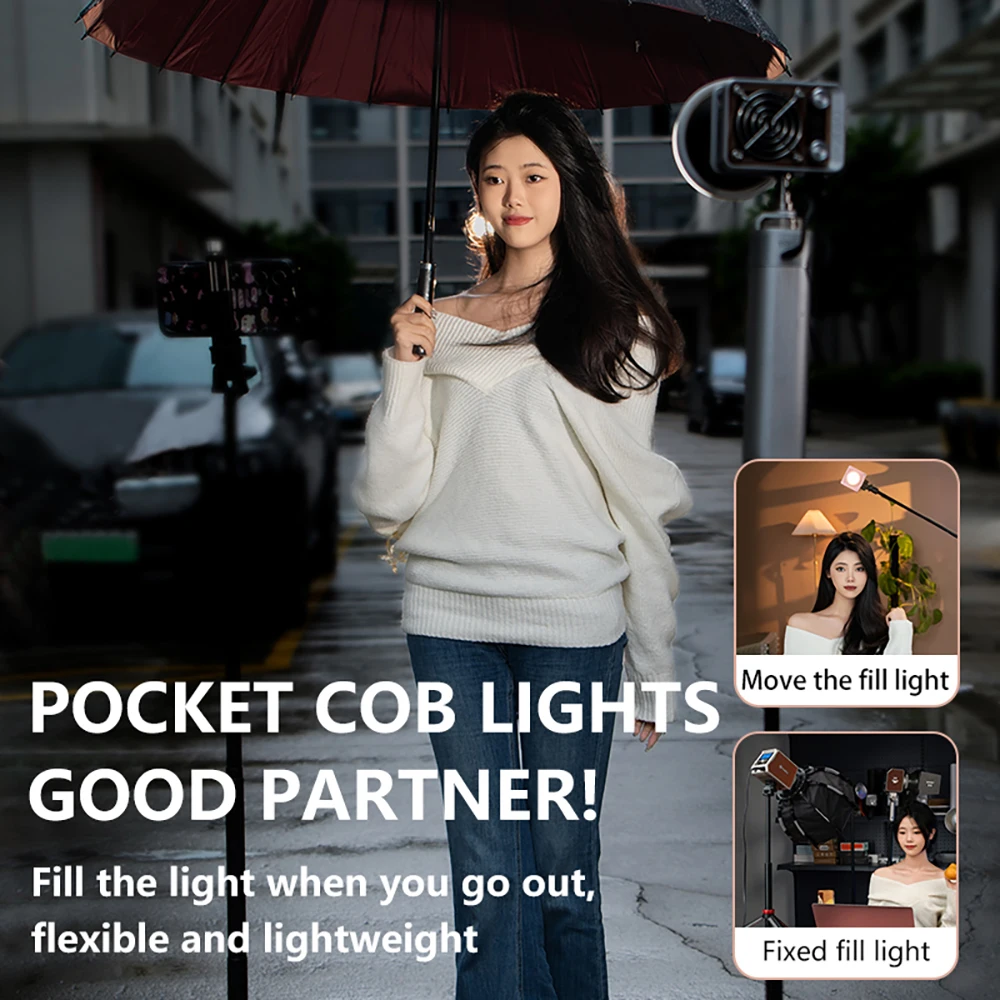 Tripé de microfone MT-79 Tripé extensível com parafuso de 1/4 '' para câmera DSLR Smartphone Luz de preenchimento