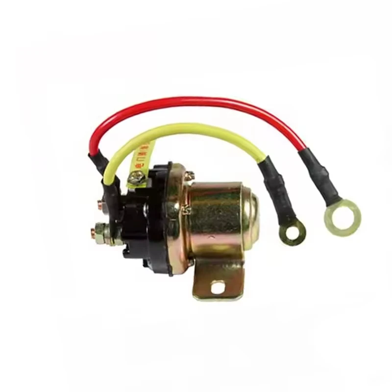 

XCWoOshop ME067625 1 Pcs Excavator Accessories Compatible with Mitsubishi Starting Motor Relay 24V Excavator Part (24V)