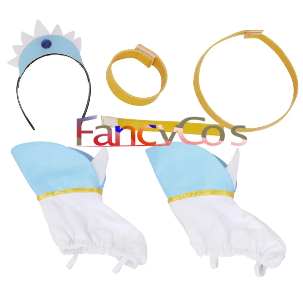 Anime Dokidoki! PreCure DokiDoki Pretty Cure Diamond Rikka Hishikawa Girls Party Dress Cosplay Costume Halloween Carvinal image 5