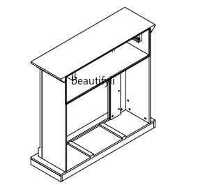 Рисунок 5 - Деревянная полка для плиты без