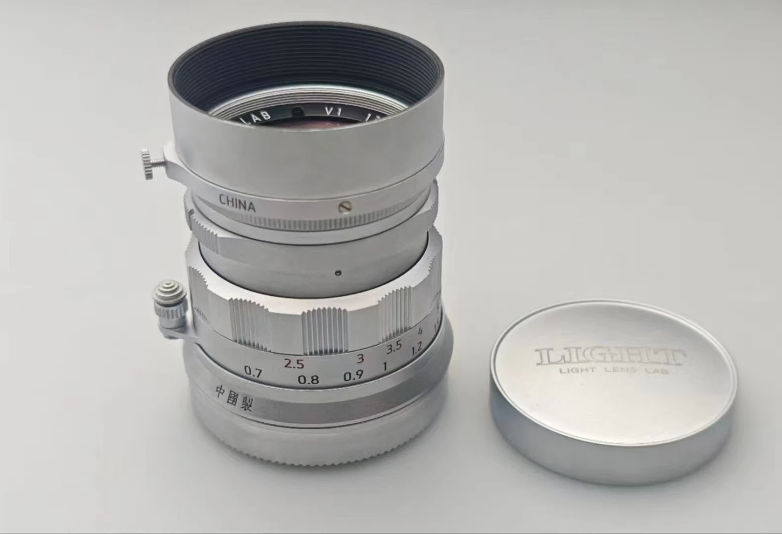مختبر عدسة الضوء 50 ملم F2.0 V2 "قوي" لكاميرا Leica M Mount