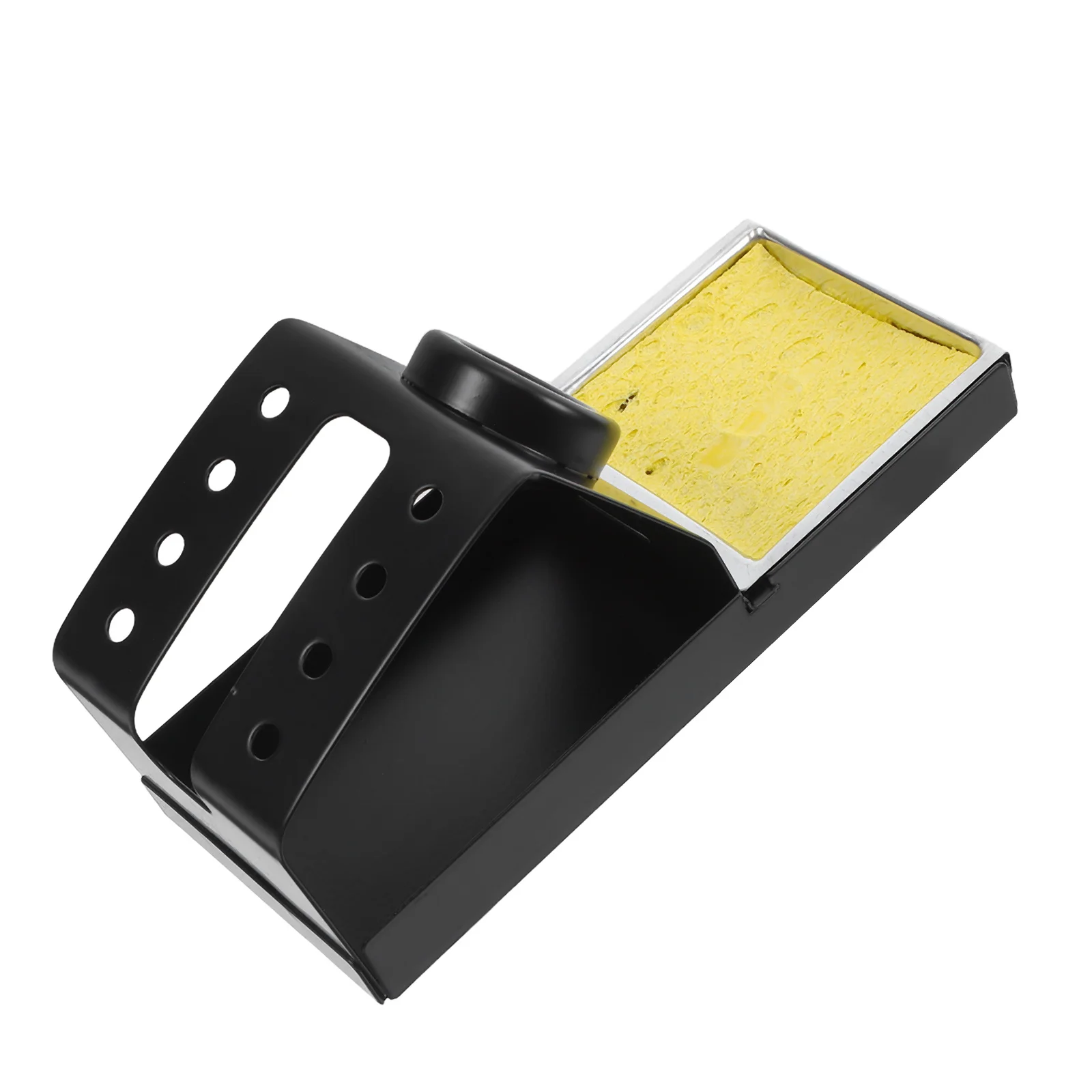 

Soldering Iron Stand Holder for Electronics Anti-static Base Heat-resistant Sponge Portable Workshop