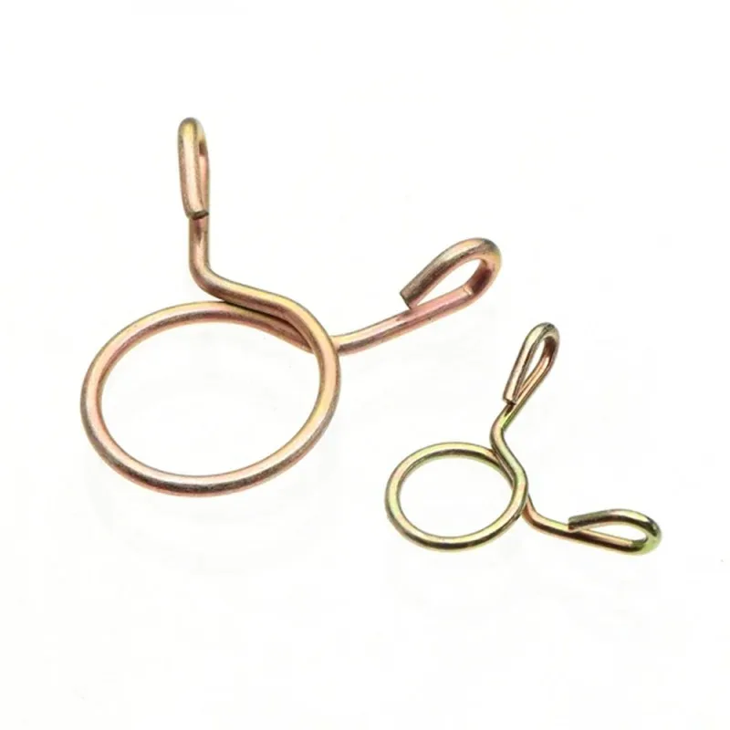250Pcs 5-14mm Metal Spring Hose Clamp Set Fuel Water Air Line Pipe Clips For Motorcycle Car Boat Repair