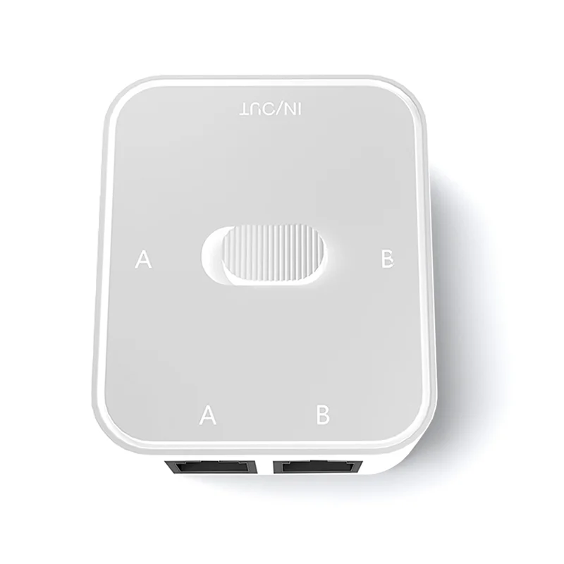 AU49_2 Selector de interruptor LAN CAT6 RJ45 de puerto