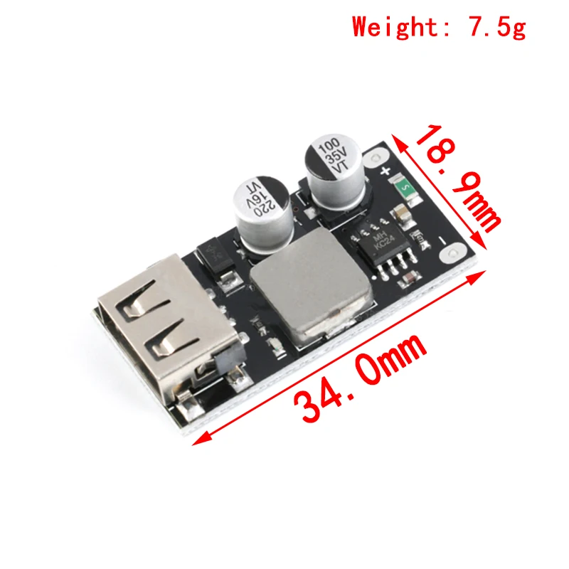 QC3.0 QC2.0 USB DC-DC Buck Converter Charging Step Down Module 6-32V 9V 12V 24V to Fast Quick Charger 3V 5V 12V Circuit Board