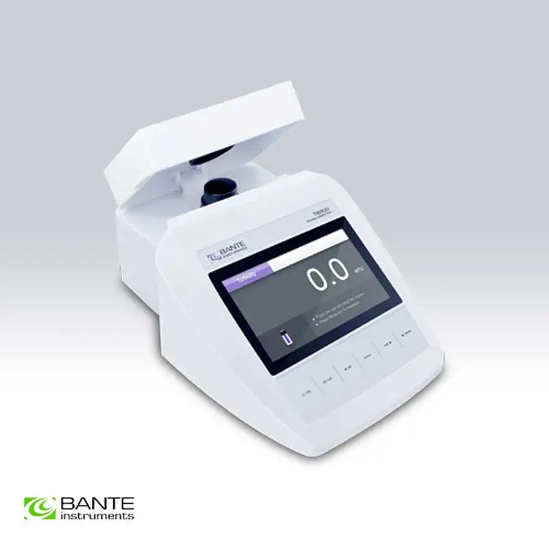 Analizador de turbidez de sobremesa, medidor de turbidez, probador TSS, datos USB, certificado CE, marca genuina BANTE