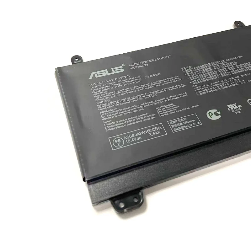 Original C41N1727 0B200-02900000 Battery Applicable to Asus ROG Zephyrus M GM501 GM501GM