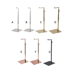 Adjustable Height Handbag Display Rack, Purse Stand Bags Show Desktop Wardrobe Display Stand, Single Hook Hanger for Bag Store