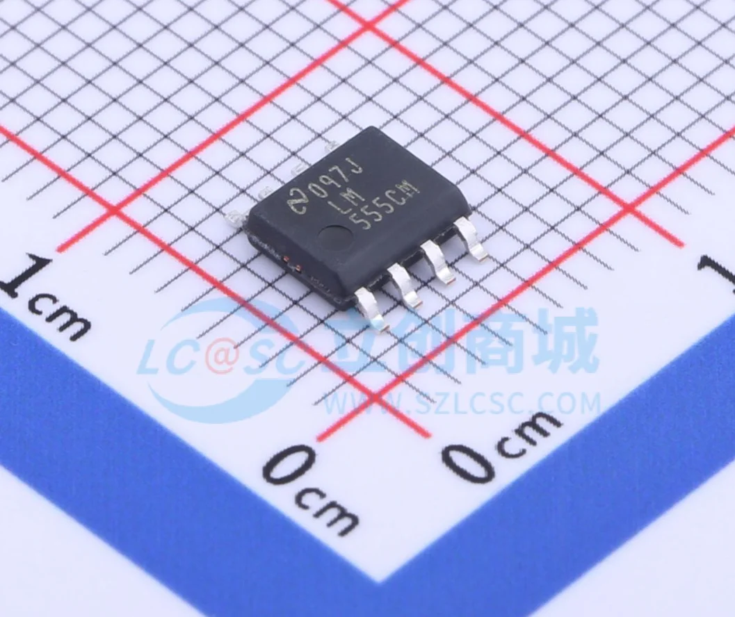 12PCS  LM555CMX/NOPB Encapsulation: SOIC-8 100% original genuine product