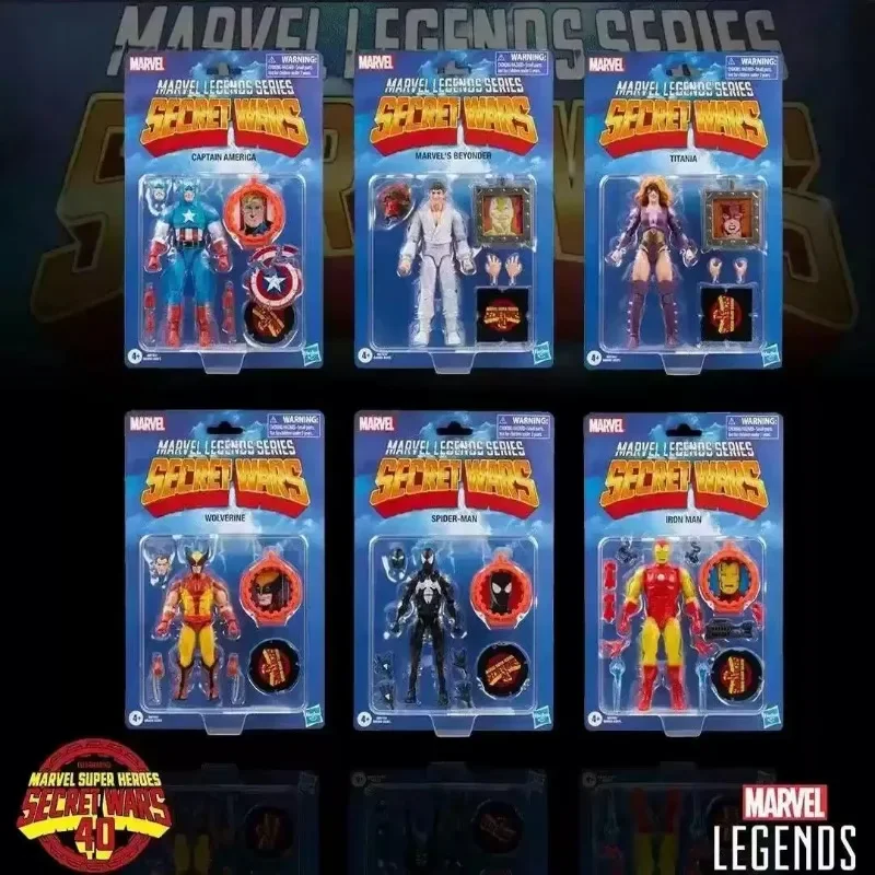 Genuine Spot Goods: Hasbro Marvel Legend Secret War Mobile Handheld Model Toy Gift Movie Anime Multiverse Collection Game