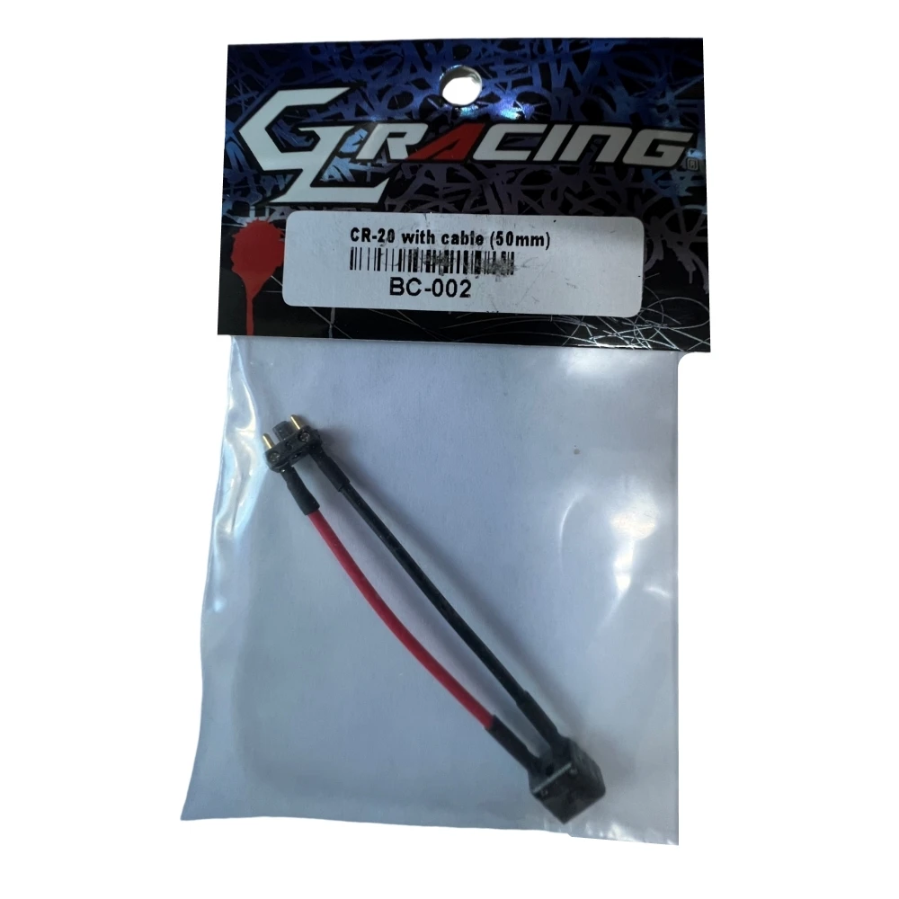GL RACING ESC Battery Cable Set – Includes CR-20 with Cable, 1.5mm GL Power Plug (Male), BC-001/002/003/004 & More – Compatible - view 6