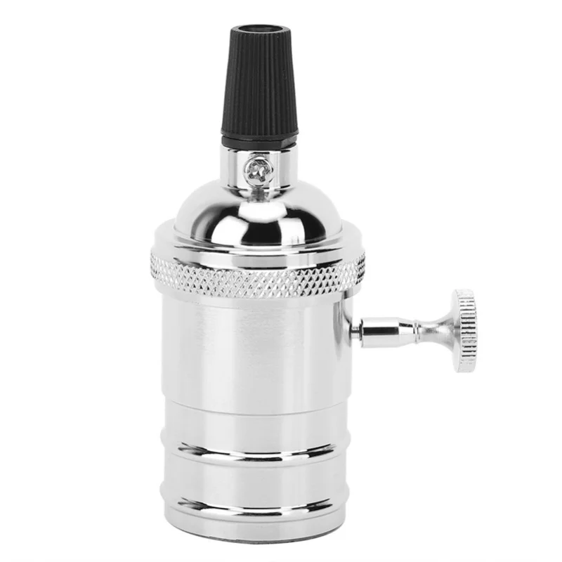 

Retro Style E27 Lamp Base Lamp Holder With Switch Pendant Light Accessories