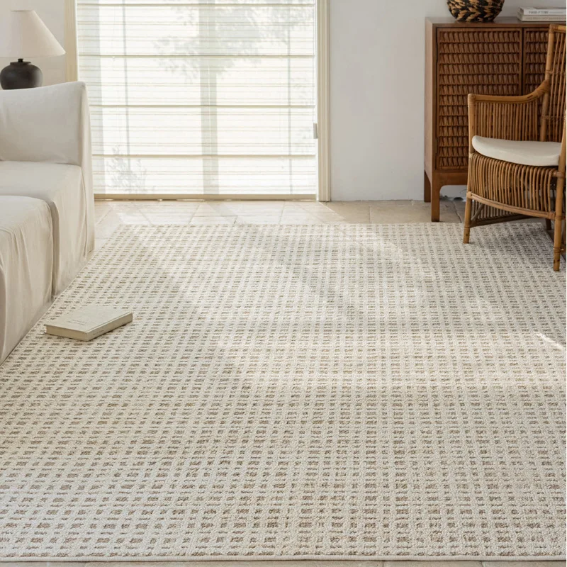 

Carpet living room 2025 new bedroom bedside sofa leave-in, wipe-free care light luxury