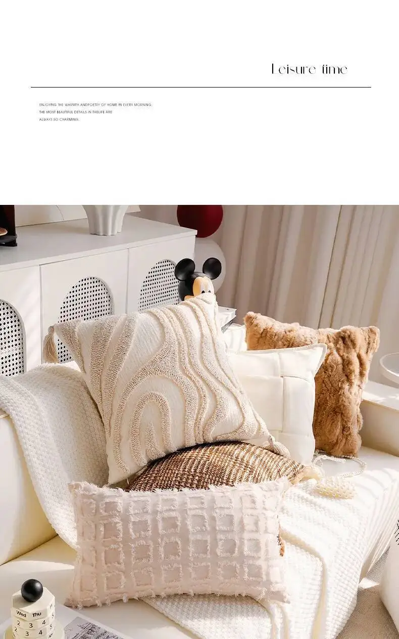 Niedliche Kürbis-Plüschkissenbezüge mit Pompons, weicher Samt-Chenille, dekorative Kissenhüllen für Sofa, Bett, Heimdekoration – Detail 18