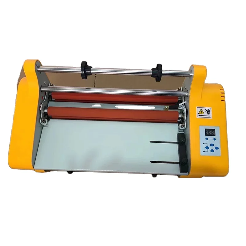 Small office equipment 110V 220V Cold Hot laminator BOPP Film Laminator photo Paper Laminating Machine