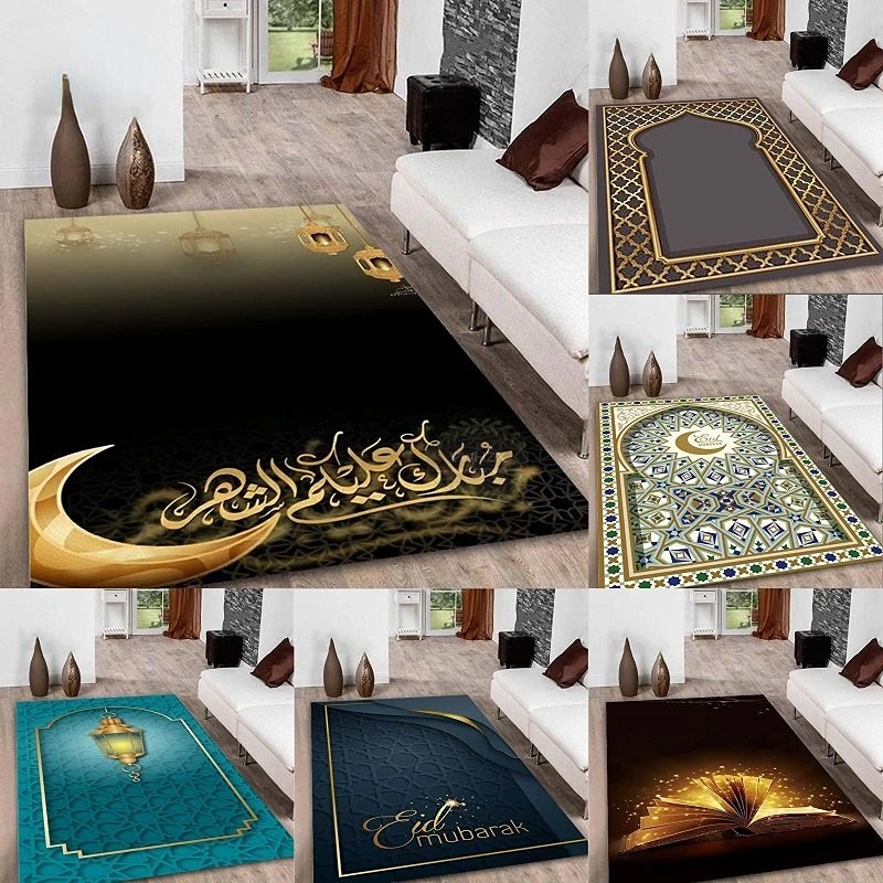 Religious Carpet Turkish Prayer Rug Ramadan Rug Prayer for Woman Personalize Prayer Mat Muslim Carpet Islam Rug Religious Belief