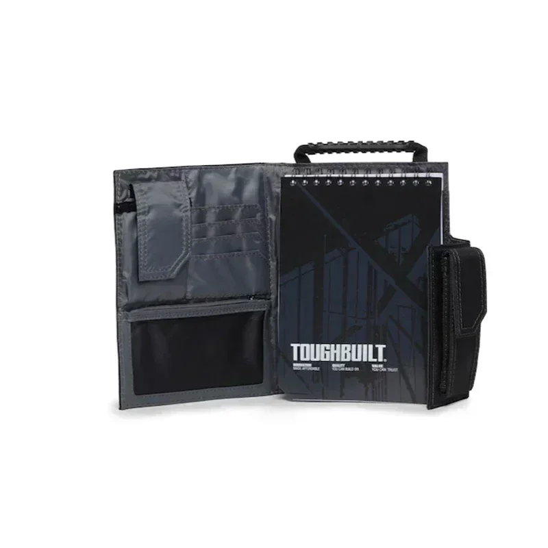TOUGHBUILT Organizational Grid Notebook TB-56-IP-C iPad Portable Tablet Work Bag Wear resistant and Waterproof Bag