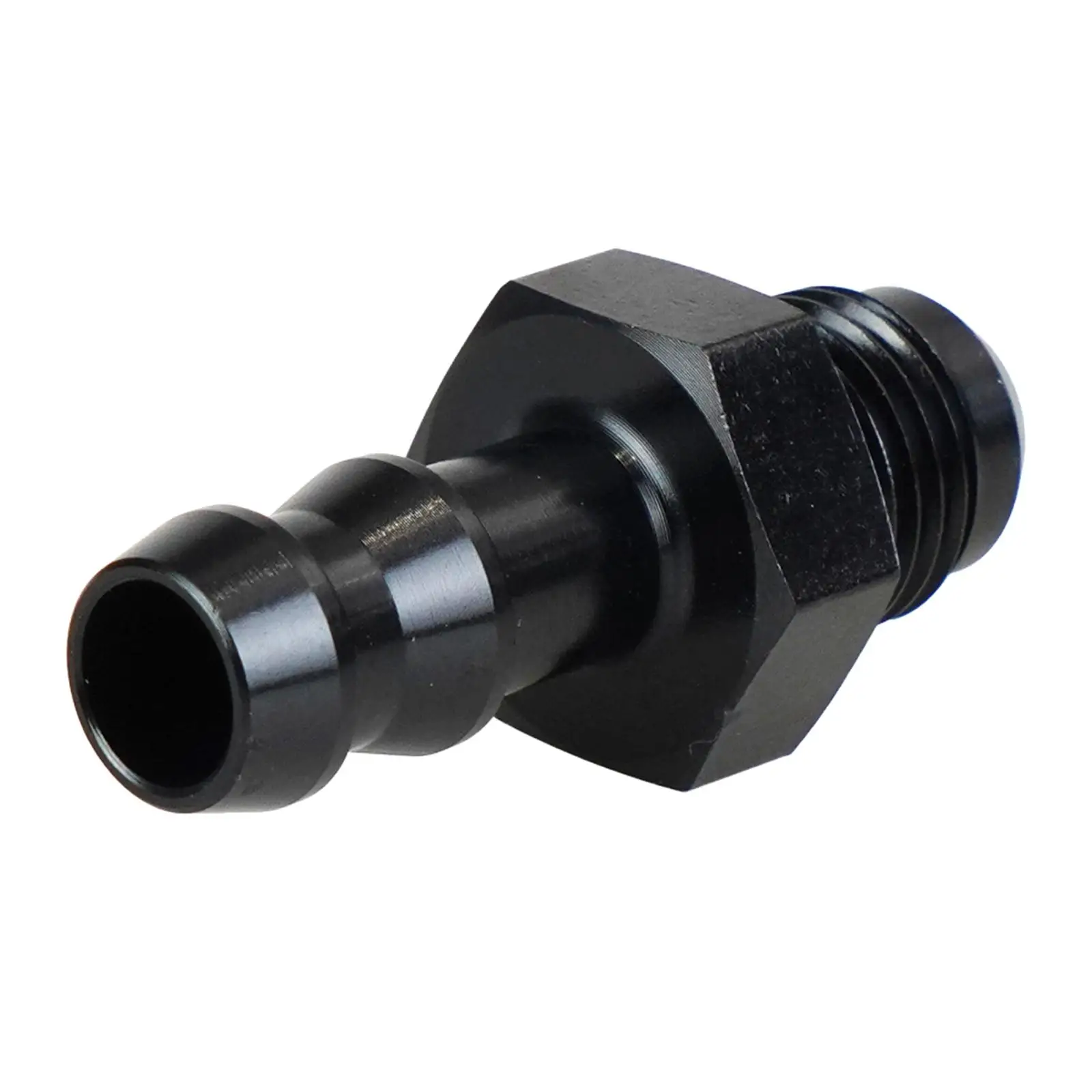 6AN to 3/8in Push on Barb Pipe Connector Sturdy Spare Parts Upgrade Refitting