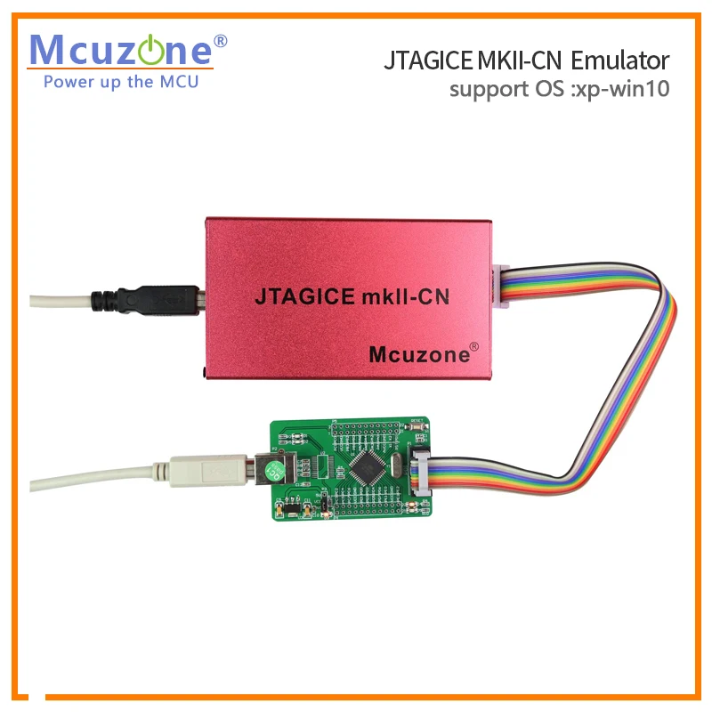 Imagem -04 - Usb Avr Jtagice Mkii-cn Emulador Pdi Jtag Isp Debugwire Atxmega32d4 Atmega128 2561 Atxmaeg128a1u