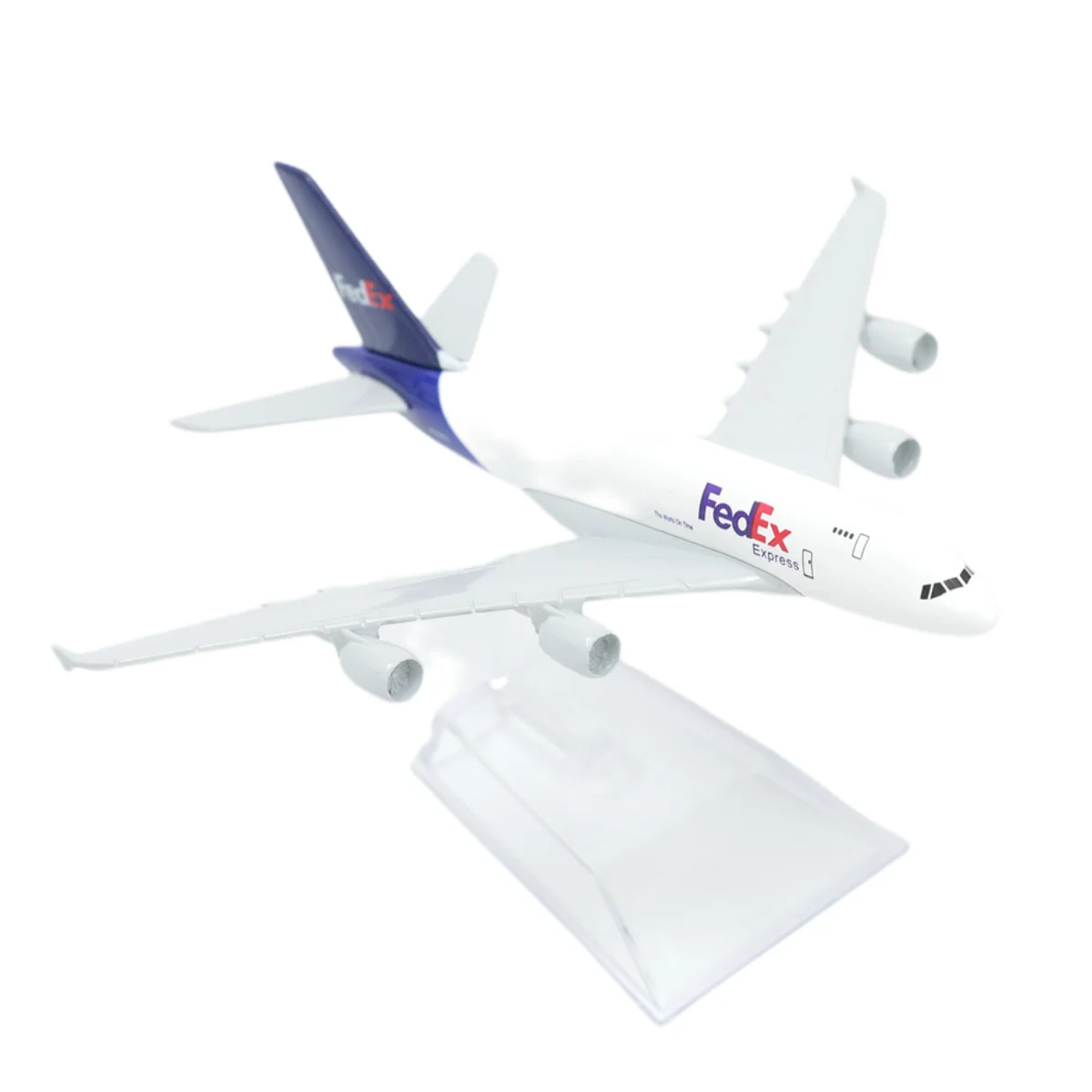 

1:400 Scale Fedex A380 Airlines Boeing Aircraft Model - Ideal Addition to any Diecast Aircraft Collection