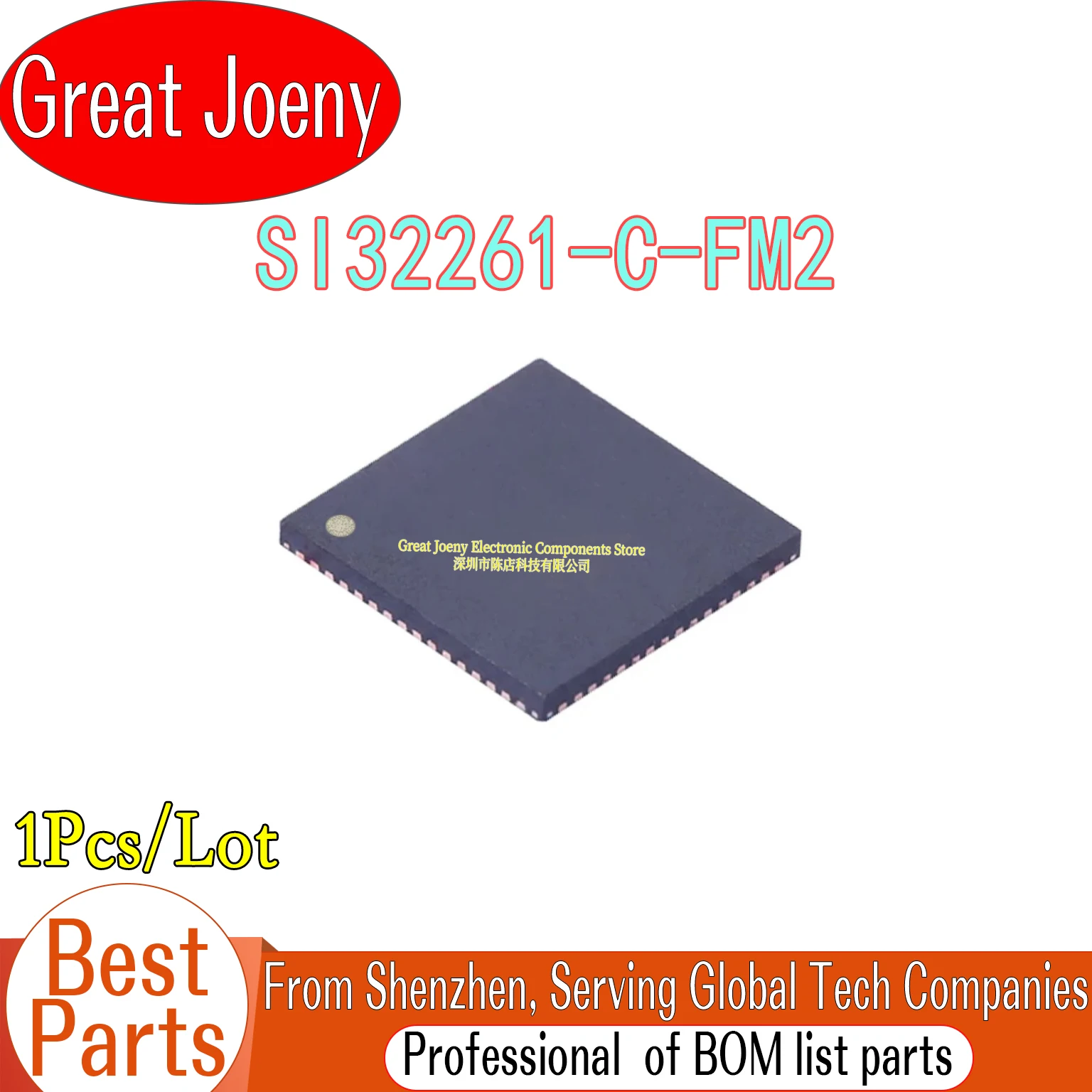 

100% New Original SI32261 SI32261-C-FM2 32261-FM2 IC Chipset QFN-60