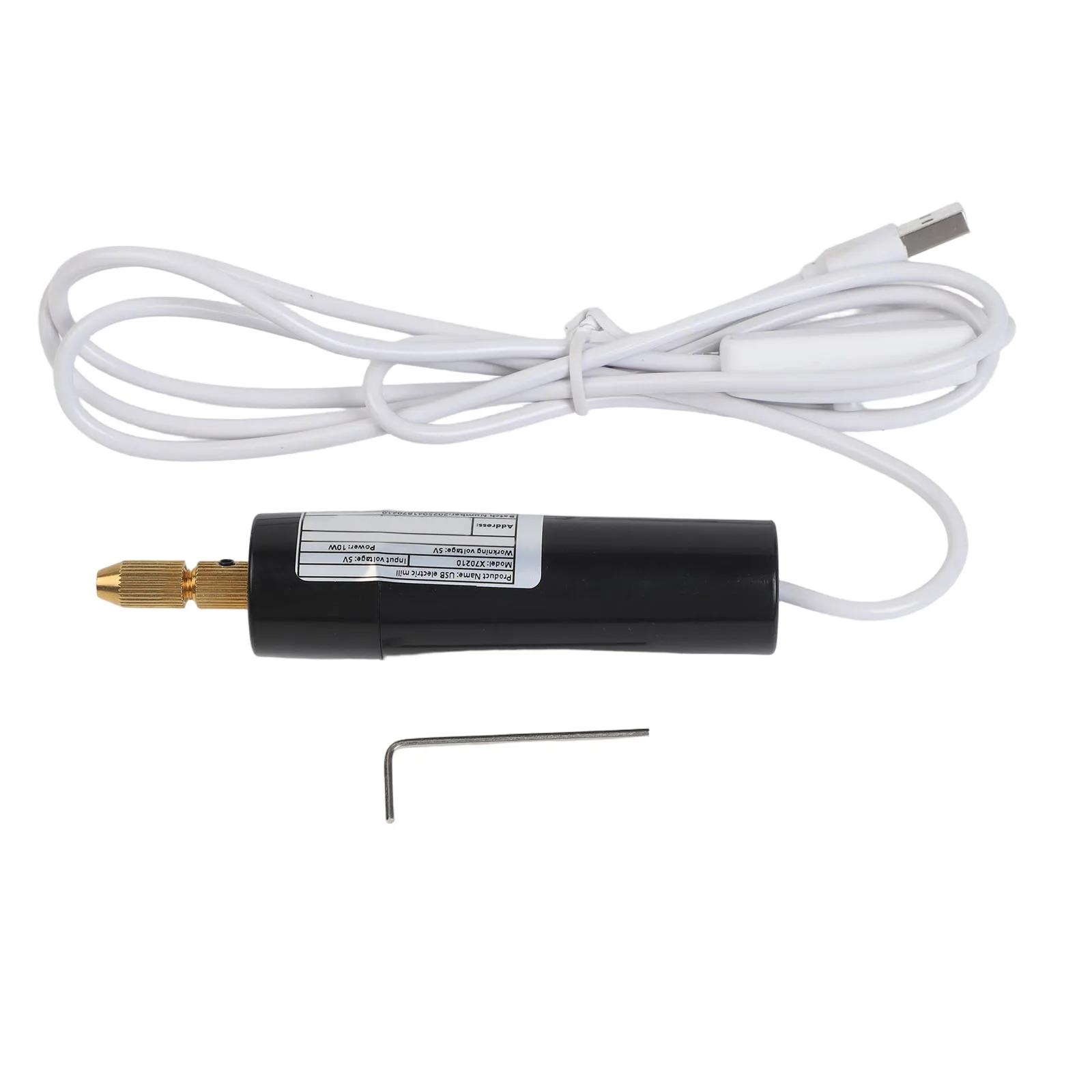 Compact Electric USB Drill Tool for Mini Drill Applications in Hobbyist Workshops Jewelry Making and Craft Construction Tasks