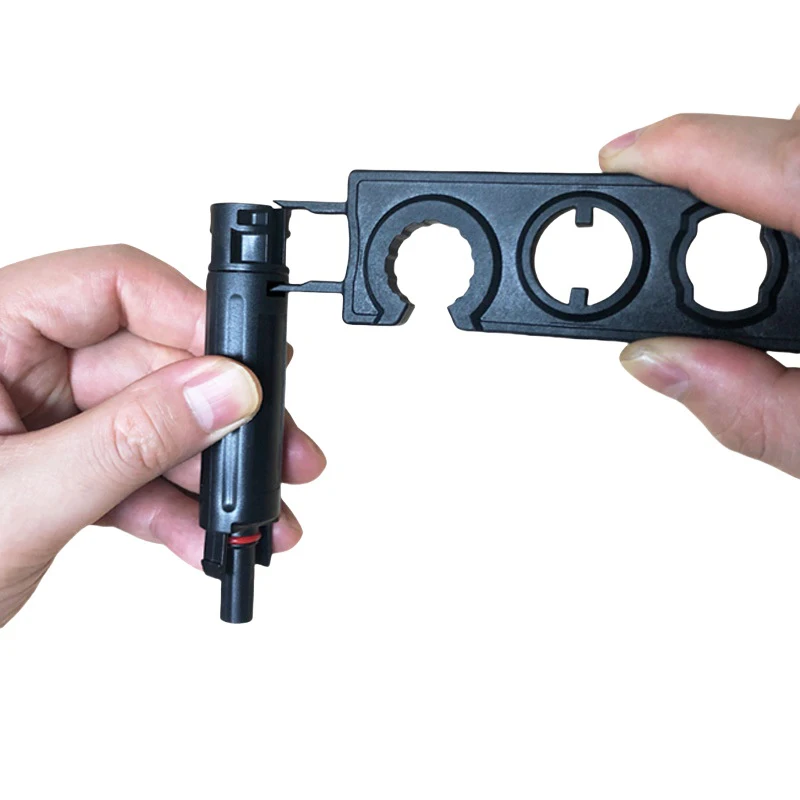 2pc Multifunctional Solar Panel Connector Wrench - Efficient Assembly And Disassembly Crimping Tool For PV System Wire