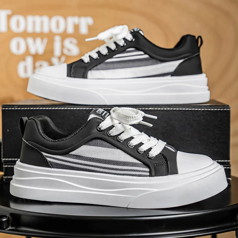 

2025 New Men's Board Shoes,sneakers,skate shoes,Casual Shoes Durable Anti-Odor Casual Soft Sole Elegant shock-absorbing unisex