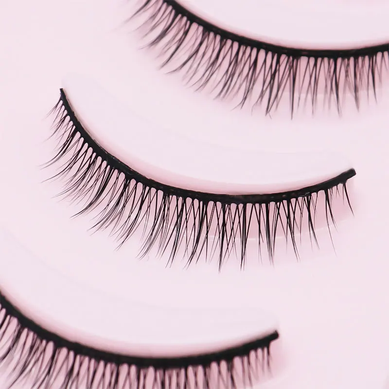 5Pairs Kurze wimpern falsche wimpern eye gefälschte lash wimpern verlängerung natürliche set wispy wimpern liefert werkzeuge schönheit individuelle