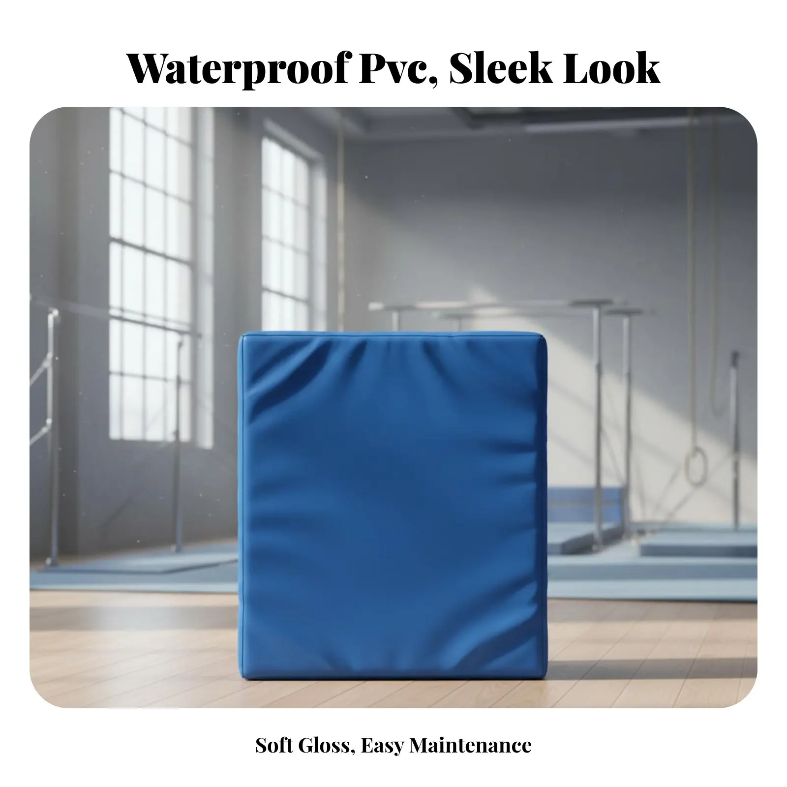 

Чехол для гимнастического ящика из ПВХ: Долговечная конструкция, нескользящий, для прыжков, высокопрочный